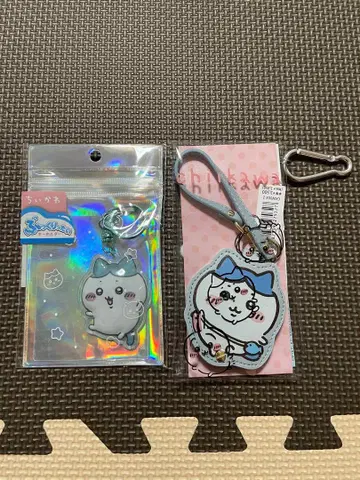 치이카와 (먼작귀) 다이 컷 키체인 워치, 통통한 키링, 하치와레