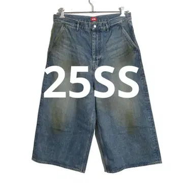 XL 사이즈 루즈 덴im 반바지 빈티지