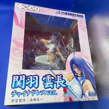 일기당천 관우 깃털 피규어