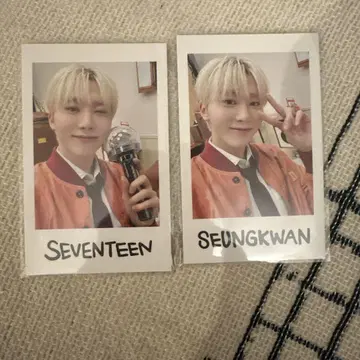 SEVENTEEN HOLIDAY 성광 인스턴트 폴라로이드