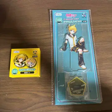 후류 복권 하츠네 미쿠 키라미 렌 아크릴 스탠드 캔뱃지 세트