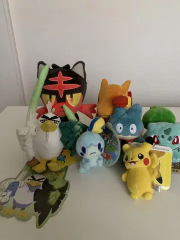 포켓몬 센터 pokemoncenter 봉제 인형 7종 세트