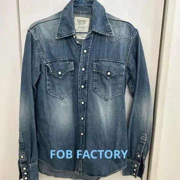FOB FACTORY 데님 셔츠