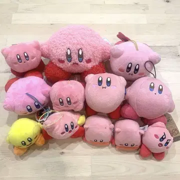 커비 묶음 판매 마스코트 봉제 인형 키링