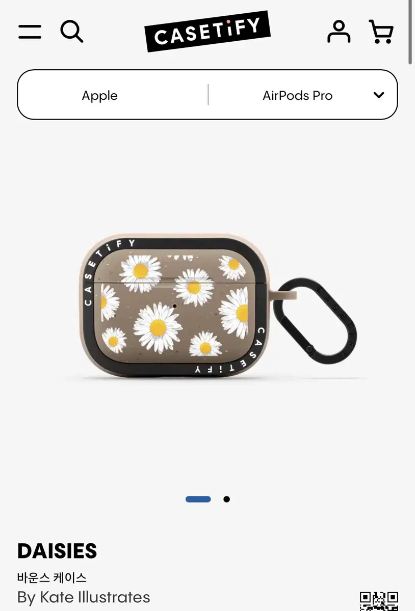 Casetify AirPods Pro case, new item