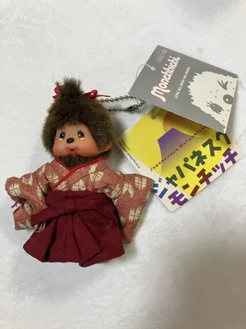 미사용 새상품 자파네스크 몬치치 키체인 다이쇼 여학생