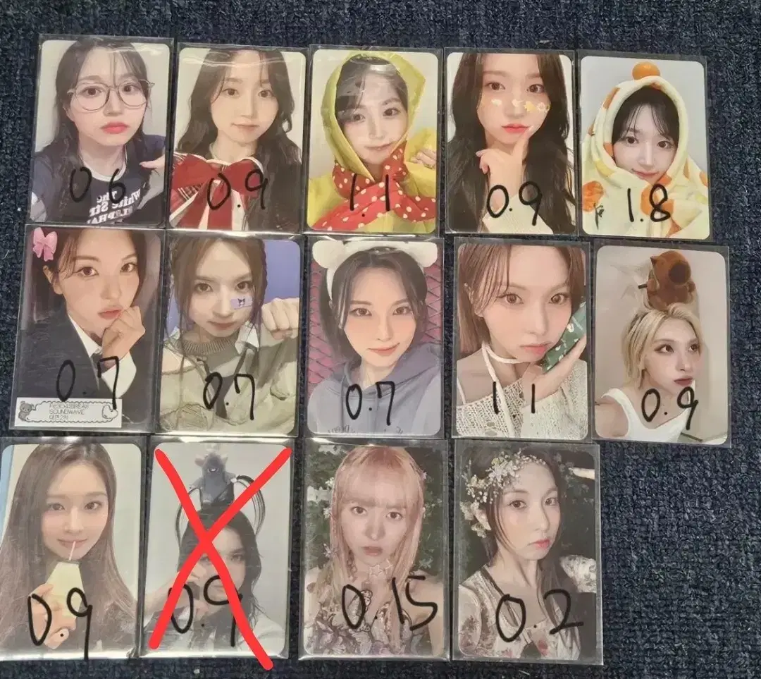 Nmixx Poca (unreleased photocard, album photocard, Nswer 3rd gen photocard)