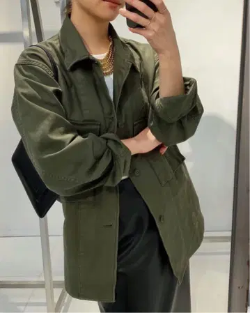 Deuxieme Classe military 셔츠 자켓