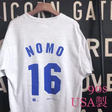 90년대 USA제 노모 다저스 MLB 티셔츠 빈티지 구제 의류