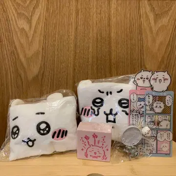 치이카와 (먼작귀) 헤어밴드 안대 스탬프 피규어