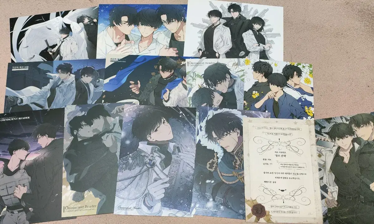 Omniscient Reader's Viewpoint Joonghyuk Yoo Kim Dokja Goods Poster Postcard Acrylic and more
