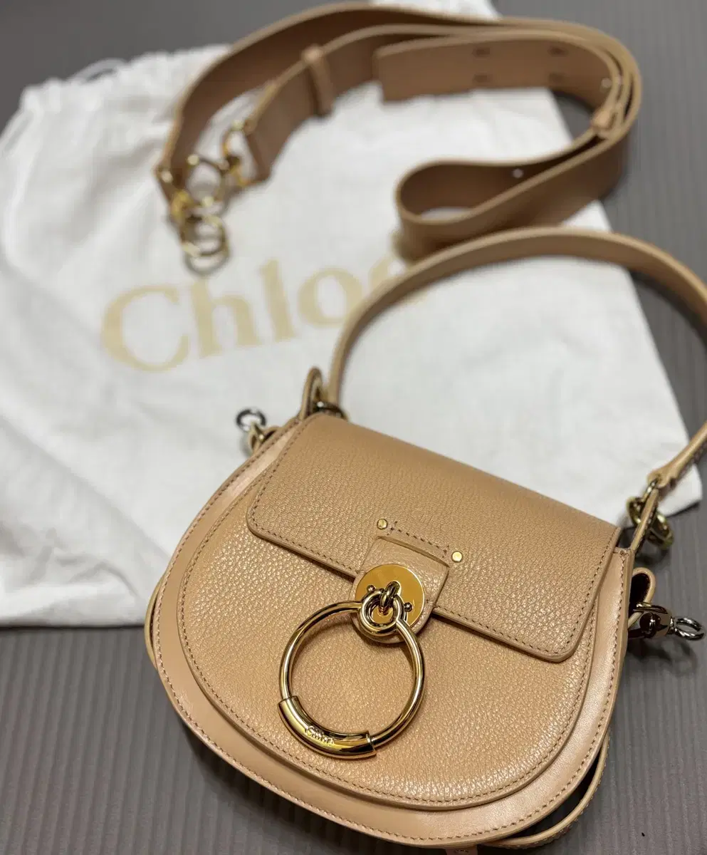 Chloe Tess Bag Small Soft Pink