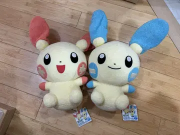 플러스루&마이난 레어! 슈퍼 DX 봉제 인형 포켓몬