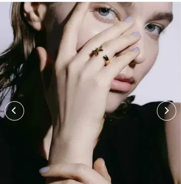 새상품급 LAPUIS 라푸이 Coil Star ring