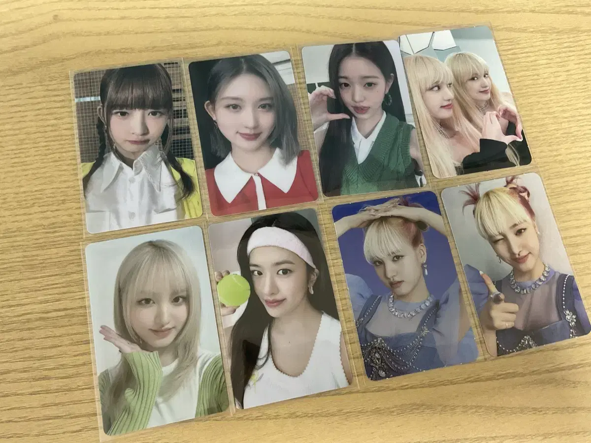 아이브 포카 일괄 처분 판매 / 원영레이유진 파파존스 / 리즈 스스퀘특전