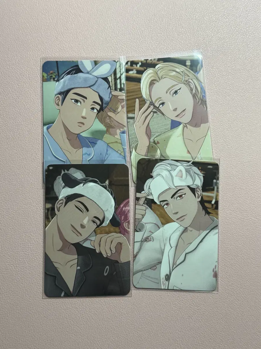 Selling all PlayV Mediheal 3rd unreleased photocard - yejun, noah, eunho, hamin