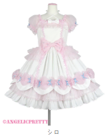 Angelic Pretty Candy Fairy Onepiece + Headband Set