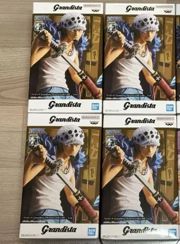 원피스 피규어 6종 세트 Grandista 로우 루피