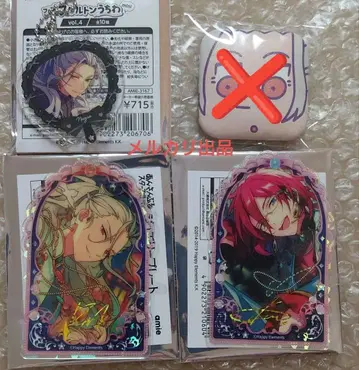 앙스타 쥬얼리 플레이트 프레프레 스켈레톤 부채 이바라 나기사