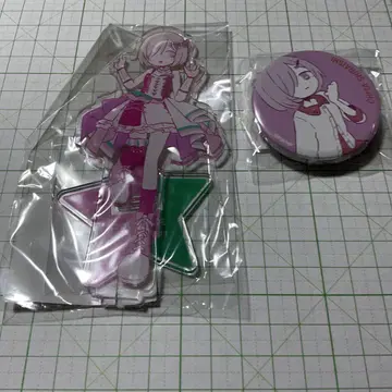 아이돌 프라이드 시로이시 치사 아크릴 스탠드 캔뱃지