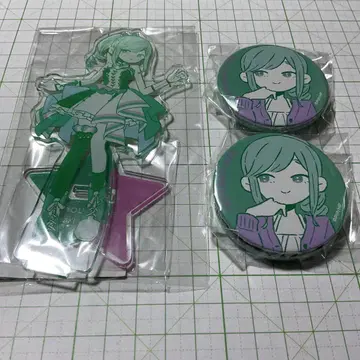 아이돌 프라이드 시로이시 사키 아크릴 스탠드 캔뱃지