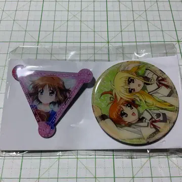 리리컬 나노하 핀 배지 페이트 테스타로사 타카마치 나노하 야가미 하야테