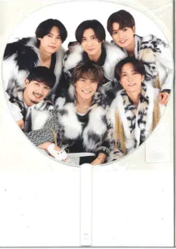 SixTONES 23년-24년 WINTER GREETINGS 집합 부채