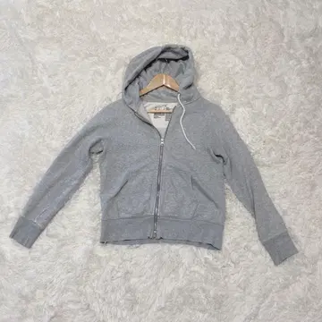 MUJI 무인양품 후드티(M) 그레이/후드 부착 후드티/심플/면100%