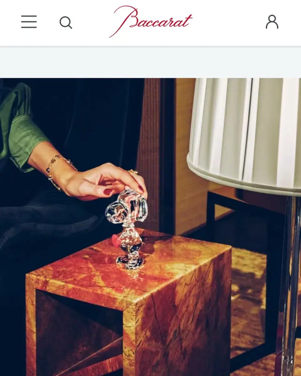 Baccarat Snoopy 70주년 피규어 풀박스