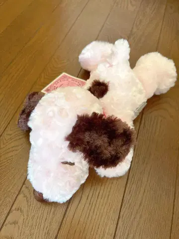 하와이 한정판 스누피 핑크 봉제 인형