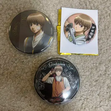 은혼 오키타 소고 캔뱃지 아크릴 스탠드 카드 혜택 묶음 판매