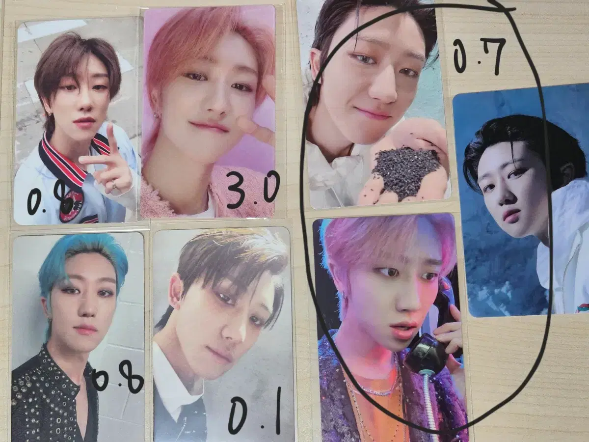 세븐틴 디에잇 포토카드 포카