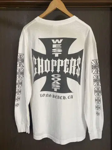 West Coast Choppers L 사이즈 빈티지 티셔츠