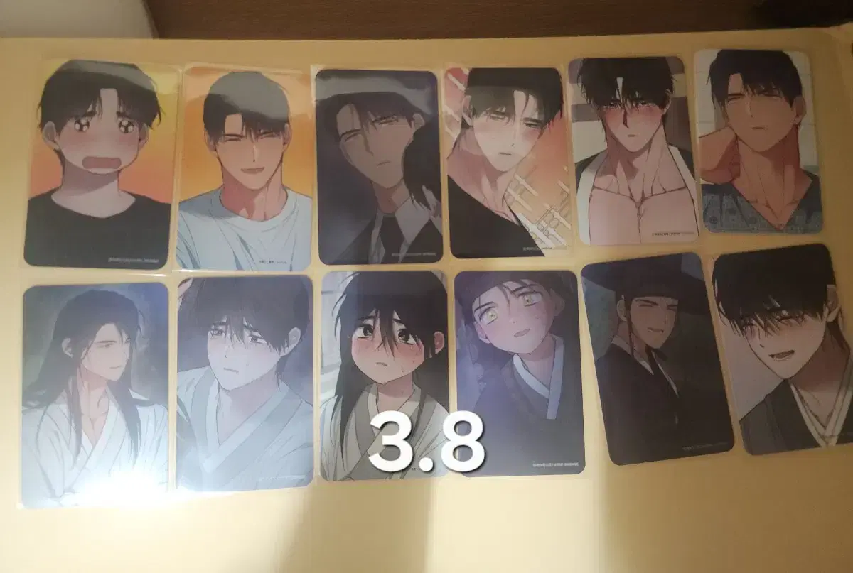 I sell 12 dawn, cloud, river Mofun visit pocas as a complete set.