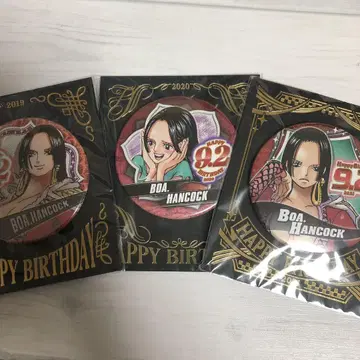 ONE PIECE 원피스 벌스데이 캔뱃지 생일 핸콕