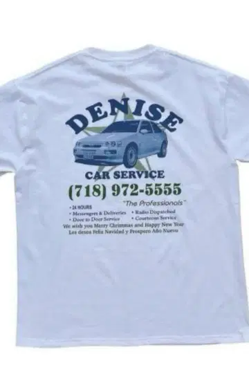 DENISE CAR SERVICE 티셔츠 XL EPOCH 9주년