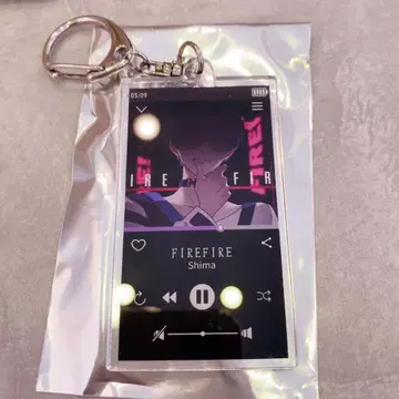 우라시마사카타센 시마 랜덤 뮤직 플레이어 키링