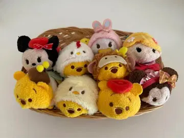 디즈니 쯔무쯔무 봉제 인형 묶음 판매