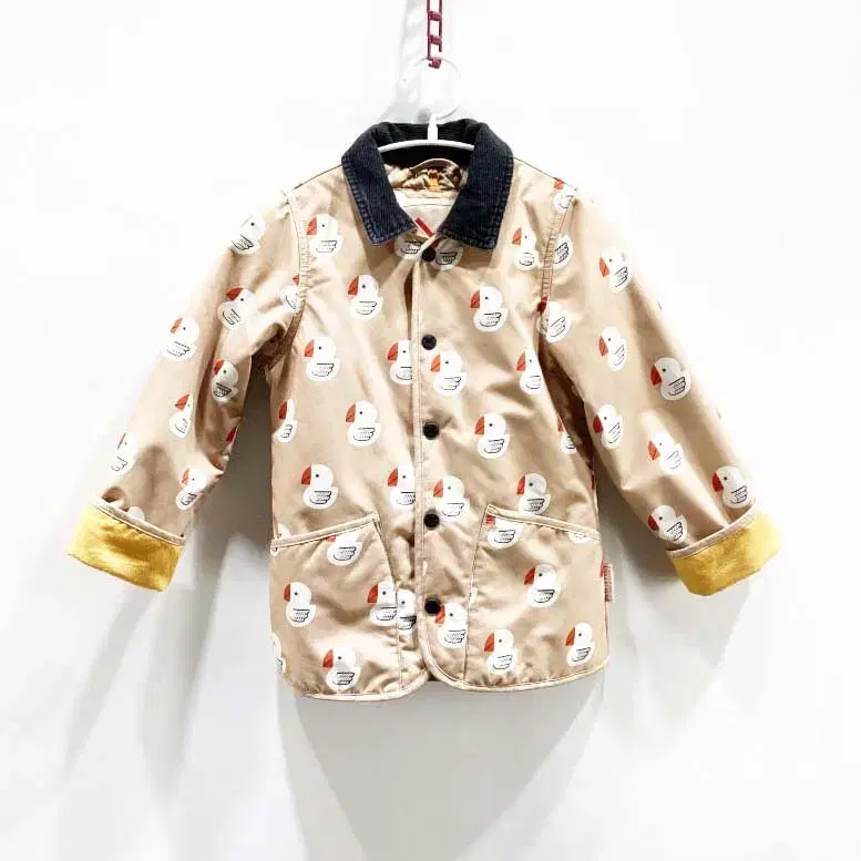 Bebe De Pino Kids Down Light Jumper Beige 120 Jin's Sense