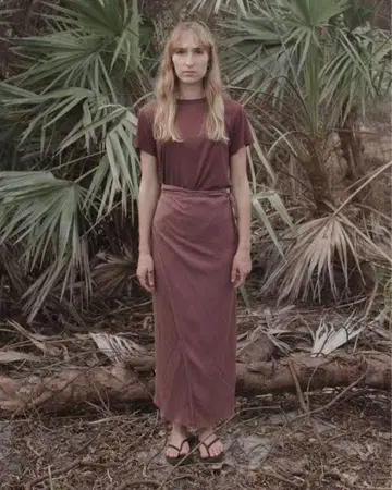 baserange BRIG SKIRT 스커트 랩스커트