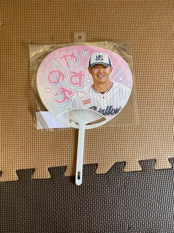 오쿠가와 야스노부 18번 야쿠르트 스와로즈 컴팩트 부채
