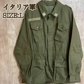 이탈리아 군 밀리터리 파라슈트 자켓 필드 자켓 70s L