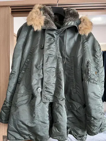 ALPHA INDUSTRIES TYPE M-65 밀리터리 자켓 L