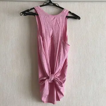 룰루레몬 All tied up tank 사이즈 4 탱크탑 핑크