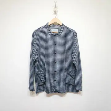 nestrobe confect (4) 깅엄 체크 셔츠 자켓