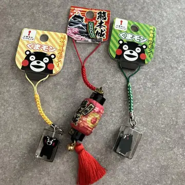 곰몬 구마모토 성 스트랩