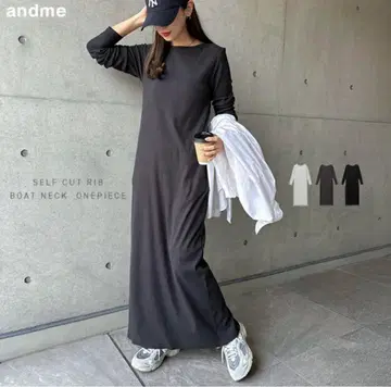 미사용 앤도미 andme 원피스 여성용 롱 원피스