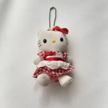 헬로키티 봉제 인형 키링