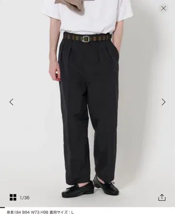 <Steven Alan> 사플렉스 인투플리츠 드레스 트라우저