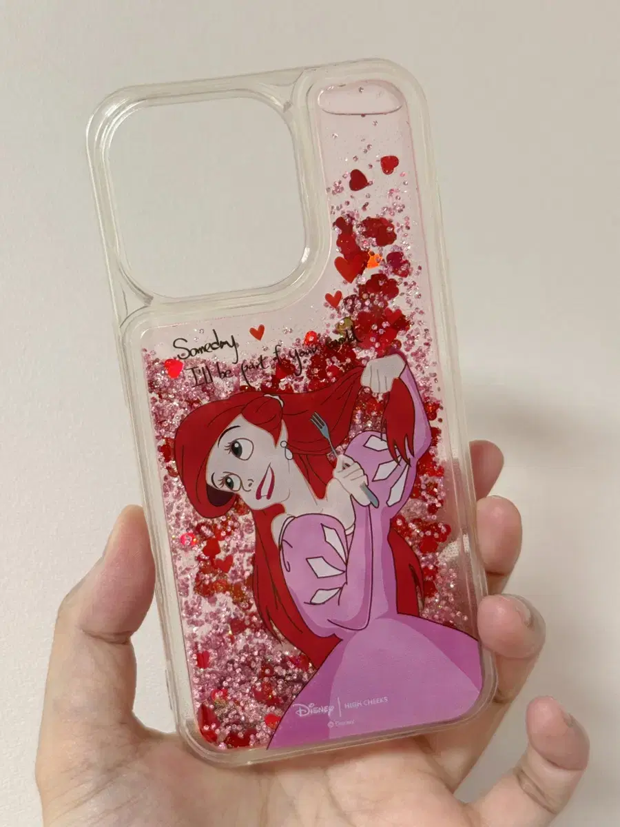 iPhone 14 Pro High Cheeks The Little Mermaid Glitter Case